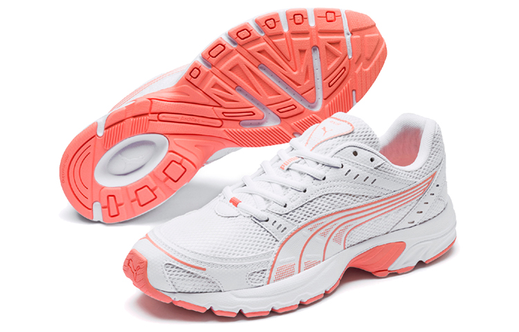 Purchase Baskets Puma Axis Rose/Blanc/Gris Basses 368465-06