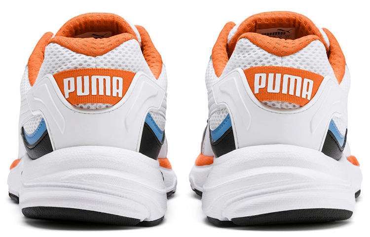 Shop Puma Axis Plus 90s ''Blanc Noir Bleu Orange'' 370287-14
