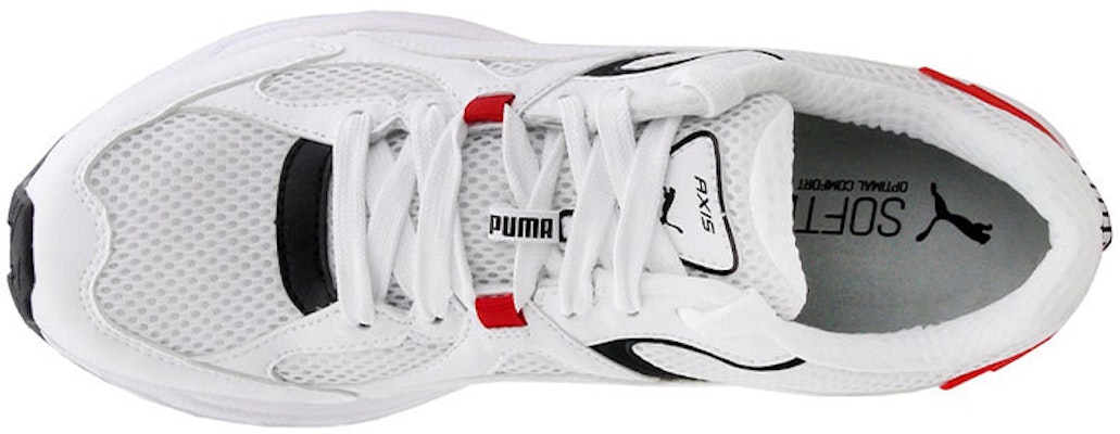 Puma Axis Plus 90s 'White Red' 370287-09 Lookbook Puma Axis Plus 90s 'White Red' 370287-09