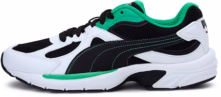 Puma Axis Plus 90s SoftFoam Trainers White/Green 370287-18 Puma Axis Plus 90s SoftFoam Trainers White/Green 370287-18