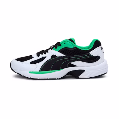 Puma Axis Plus 90s SoftFoam Trainers White/Green