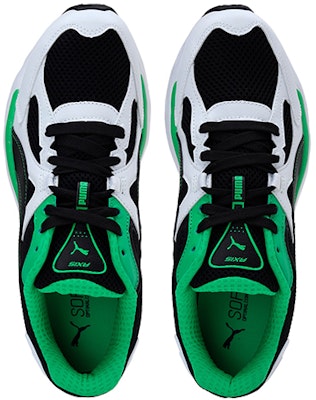 Puma Axis Plus 90s SoftFoam Trainers White/Green 370287-18 Lookbook Puma Axis Plus 90s SoftFoam Trainers White/Green 370287-18