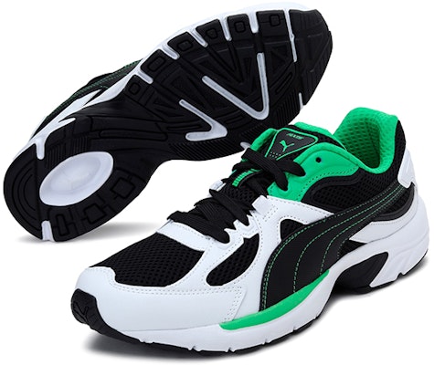 Puma Axis Plus 90s SoftFoam Trainers White/Green 370287-18 Purchase Puma Axis Plus 90s SoftFoam Trainers White/Green 370287-18