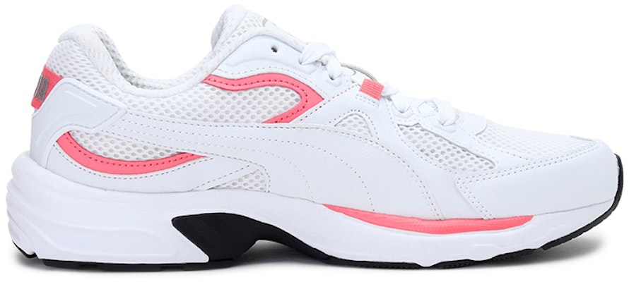 Puma Axis Plus 90s SoftFoam Trainers White/Pink 370287-21 Order Puma Axis Plus 90s SoftFoam Trainers White/Pink 370287-21