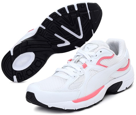 Puma Axis Plus 90s SoftFoam Trainers White/Pink 370287-21 Lookbook Puma Axis Plus 90s SoftFoam Trainers White/Pink 370287-21