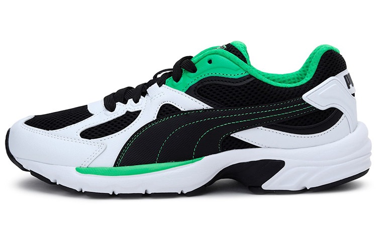 Puma Axis Plus 90s SoftFoam Trainers White/Green 370287-18