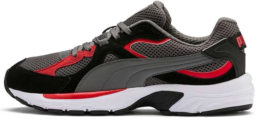 Puma Axis Plus Suede Grey/Red 370286-03 Buy Puma Axis Plus Suede Grey/Red 370286-03