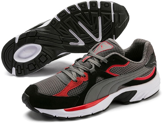 Puma Axis Plus Suede Grey/Red 370286-03 Lookbook Puma Axis Plus Suede Grey/Red 370286-03