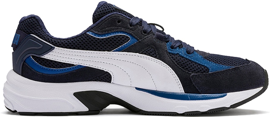 Sepatu Lari Puma Axis Plus Suede Putih/Biru Rendah 370286-06 Order Sepatu Lari Puma Axis Plus Suede Putih/Biru Rendah 370286-06