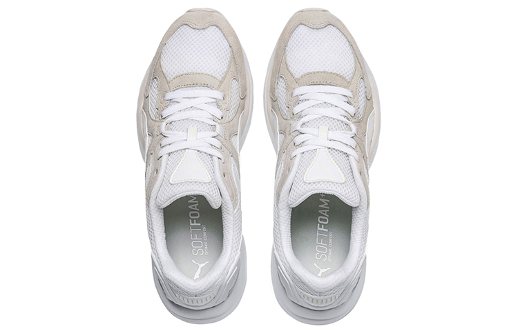 Lookbook Puma Axis Plus Suede Bianco 370286-01