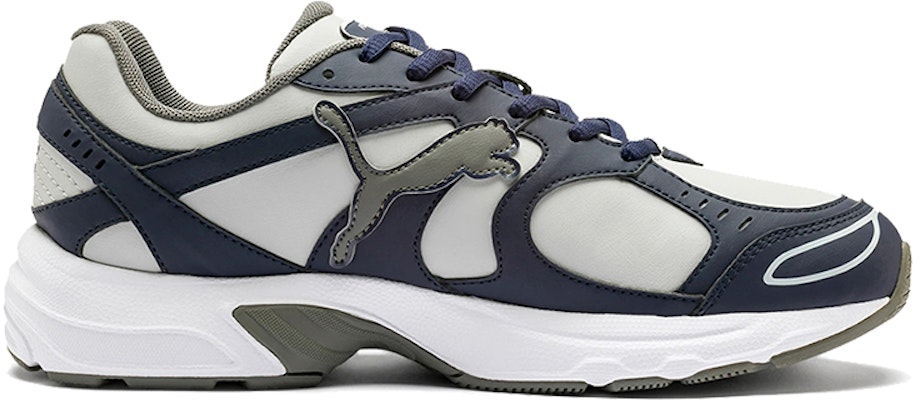 PUMA Axis SL 低筒 跑步鞋 男女同款 白灰藍 Order PUMA Axis SL 低筒 跑步鞋 男女同款 白灰藍