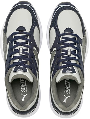 PUMA Axis SL 低筒 跑步鞋 男女同款 白灰藍 Lookbook PUMA Axis SL 低筒 跑步鞋 男女同款 白灰藍