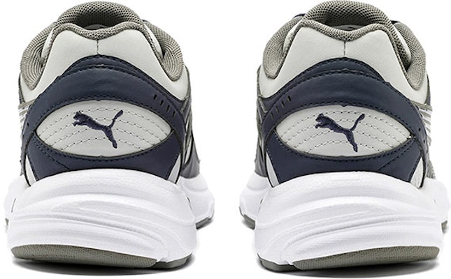 PUMA Axis SL 低筒 跑步鞋 男女同款 白灰藍 Shop PUMA Axis SL 低筒 跑步鞋 男女同款 白灰藍