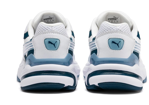 Puma Axis Supr Low-tops Sport Shoes White/Blue 370766-03 Shop Puma Axis Supr Low-tops Sport Shoes White/Blue 370766-03