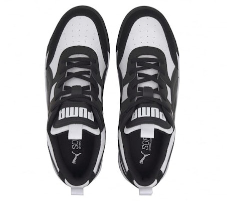 Puma Backcourt 跑步鞋 黑白 Lookbook Puma Backcourt 跑步鞋 黑白