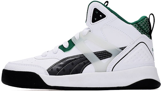 Puma Unisex Backcourt Mid Cyber Week Sepatu Putih/Hijau 381129-03 Buy Puma Unisex Backcourt Mid Cyber Week Sepatu Putih/Hijau 381129-03