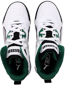 Puma Unisex Backcourt Mid Cyber Week Sepatu Putih/Hijau 381129-03 Shop Puma Unisex Backcourt Mid Cyber Week Sepatu Putih/Hijau 381129-03