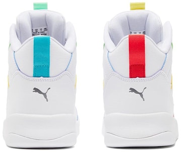 푸마 백코트 미드 레인보우 캐주얼 슈즈 (화이트) 368872-01 Purchase 푸마 백코트 미드 레인보우 캐주얼 슈즈 (화이트) 368872-01