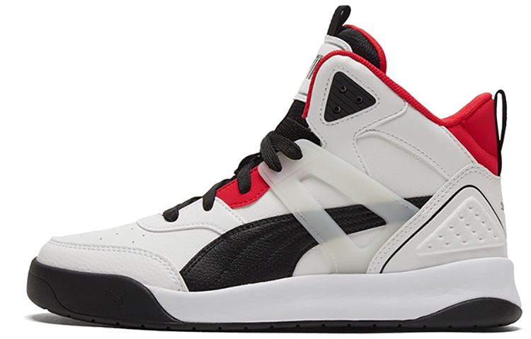 Puma Backcourt Mid 'White Black Red' 374139-01