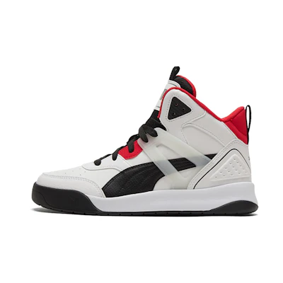 Puma Backcourt Mid 'White Black Red'