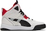 Order Puma Backcourt Mid 'Putih Hitam Merah' 374139-01