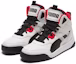 Shop Puma Backcourt Mid 'White Black Red' 374139-01