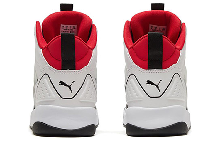 Details for Puma Backcourt Mid 'White Black Red' 374139-01