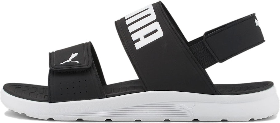 PUMA Backstrap 防滑耐磨 運動涼鞋 男女同款 黑白 Buy PUMA Backstrap 防滑耐磨 運動涼鞋 男女同款 黑白