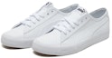 Lookbook Kasut Skateboard Kasual Unisex Puma Bari Low Tops Putih 370916-02