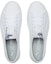 Shop Kasut Skateboard Kasual Unisex Puma Bari Low Tops Putih 370916-02