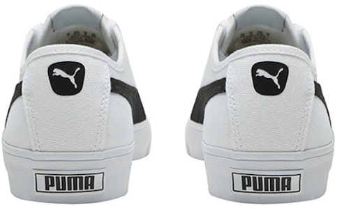 PUMA Bari CV 復古舒適 低筒 帆布鞋 男女同款 黑白 Shop PUMA Bari CV 復古舒適 低筒 帆布鞋 男女同款 黑白