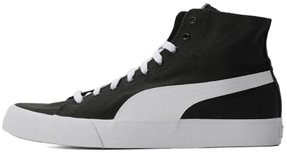 プーマ バーリ ミッド 黒白 (Puma Bari Mid 黒白) 373891-02 Buy プーマ バーリ ミッド 黒白 (Puma Bari Mid 黒白) 373891-02