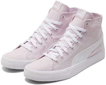 PUMA Bari Mid 復古 中筒 板鞋 男女皆宜 淺紫色 Lookbook PUMA Bari Mid 復古 中筒 板鞋 男女皆宜 淺紫色