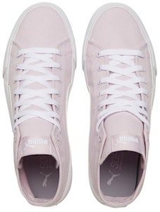 PUMA Bari Mid 復古 中筒 板鞋 男女皆宜 淺紫色 Shop PUMA Bari Mid 復古 中筒 板鞋 男女皆宜 淺紫色