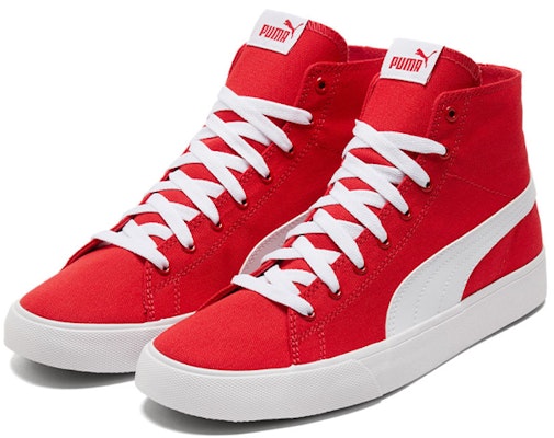 Puma Bari Mid Unisex Merah 373891-05 Lookbook Puma Bari Mid Unisex Merah 373891-05