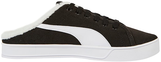 彪马Bari Mule Sherpa休闲运动鞋 黑/白 375953-01 Order 彪马Bari Mule Sherpa休闲运动鞋 黑/白 375953-01