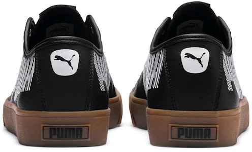 PUMA Bari Sl 低幫 板鞋 男女同款 黑 Shop PUMA Bari Sl 低幫 板鞋 男女同款 黑