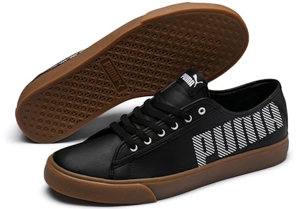 PUMA Bari Sl 低幫 板鞋 男女同款 黑 Purchase PUMA Bari Sl 低幫 板鞋 男女同款 黑