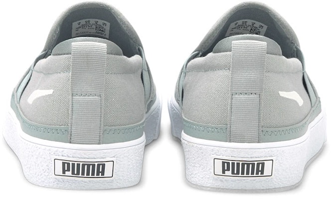 PUMA Bari Z Slipon 休閒 低筒 帆布鞋 男女款 灰 Shop PUMA Bari Z Slipon 休閒 低筒 帆布鞋 男女款 灰