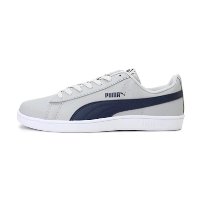 Puma Baseline Gray White Black Casual Skate Shoes 'Grey White Black'