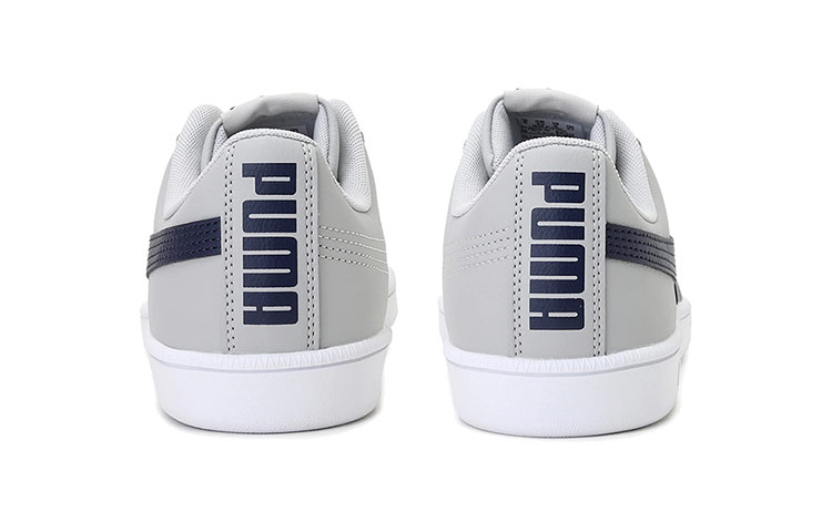 Shop Puma基線 灰白黑 休閒板鞋