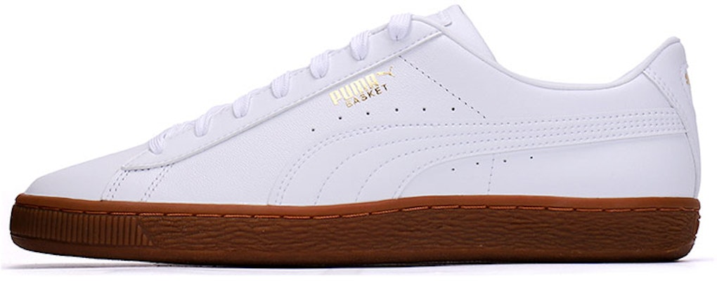 Puma Basket 21 'Putih Gum' 381211-01 Buy Puma Basket 21 'Putih Gum' 381211-01