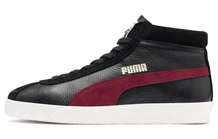 Puma Basket '68 Mid Trainers 'Black Red'