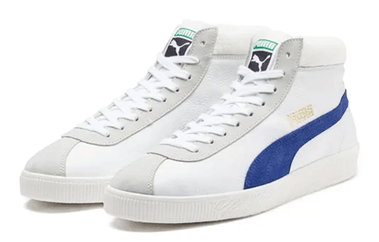 Lookbook Puma Basket '68 Mid Zapatillas 'Blanco Azul' 369890-04