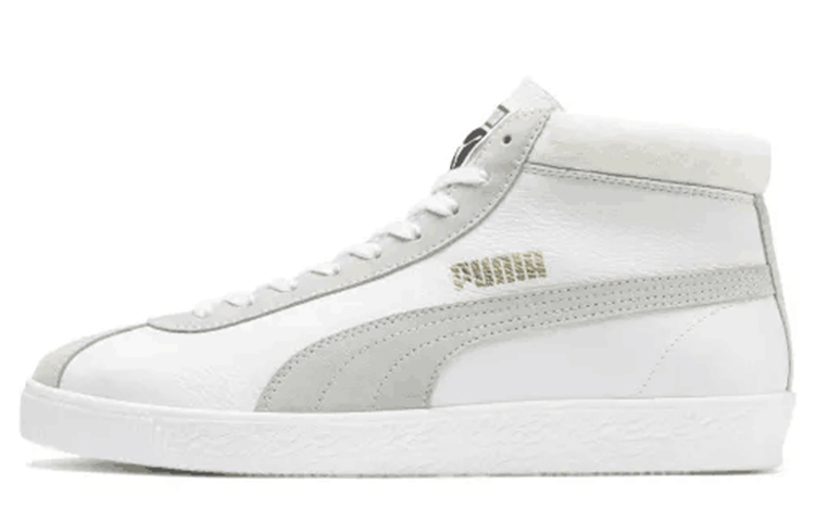 Buy Puma Basket '68 Mid Sepatu Trainers 'Putih Abu-Abu' 369890-01