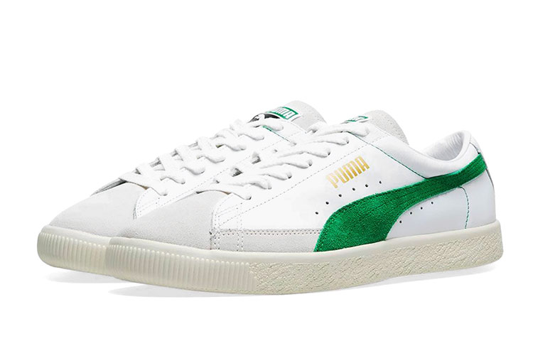 Lookbook Puma Basket 'Putih Hijau' 365944-06