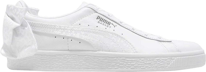 Women Puma Basket Bow Animal Print 367828 01 367828 01