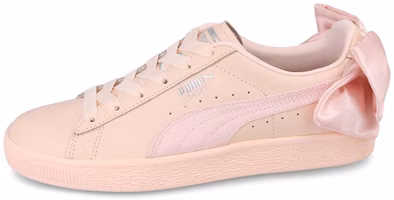 (Women) Puma Basket Bow Pearl Pink 367319-02 (Women) Puma Basket Bow Pearl Pink 367319-02