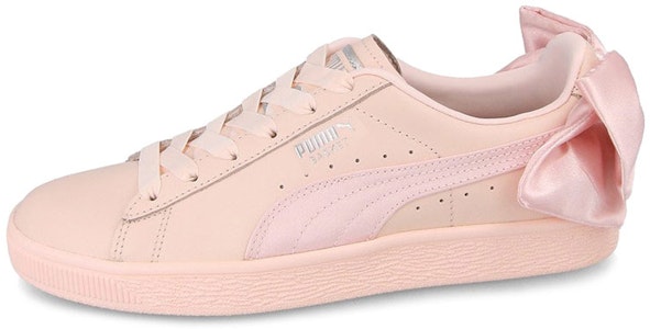 PUMA Basket Bow Pearl 蝴蝶結尾 純色復古 低幫 板鞋 男女同款 粉色 Buy PUMA Basket Bow Pearl 蝴蝶結尾 純色復古 低幫 板鞋 男女同款 粉色