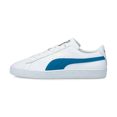 Puma Basket Classic 21 'White Mykonos Blue'
